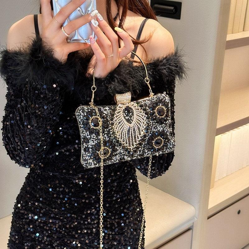 Heavy diamond dinner bag 791087208691