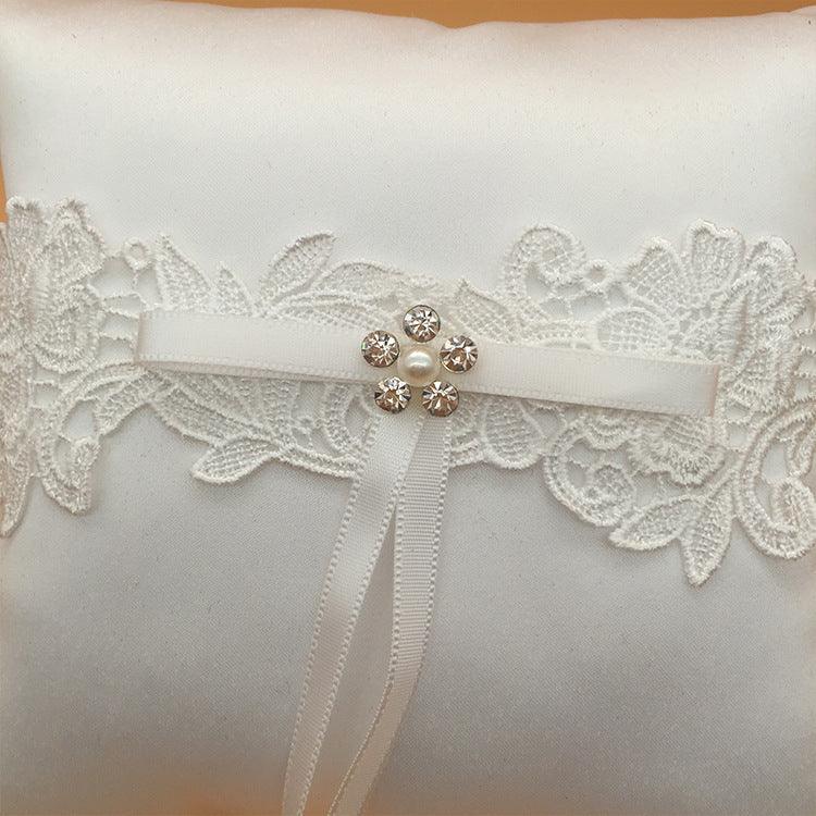 Bow ring box ring pillow 585926316534