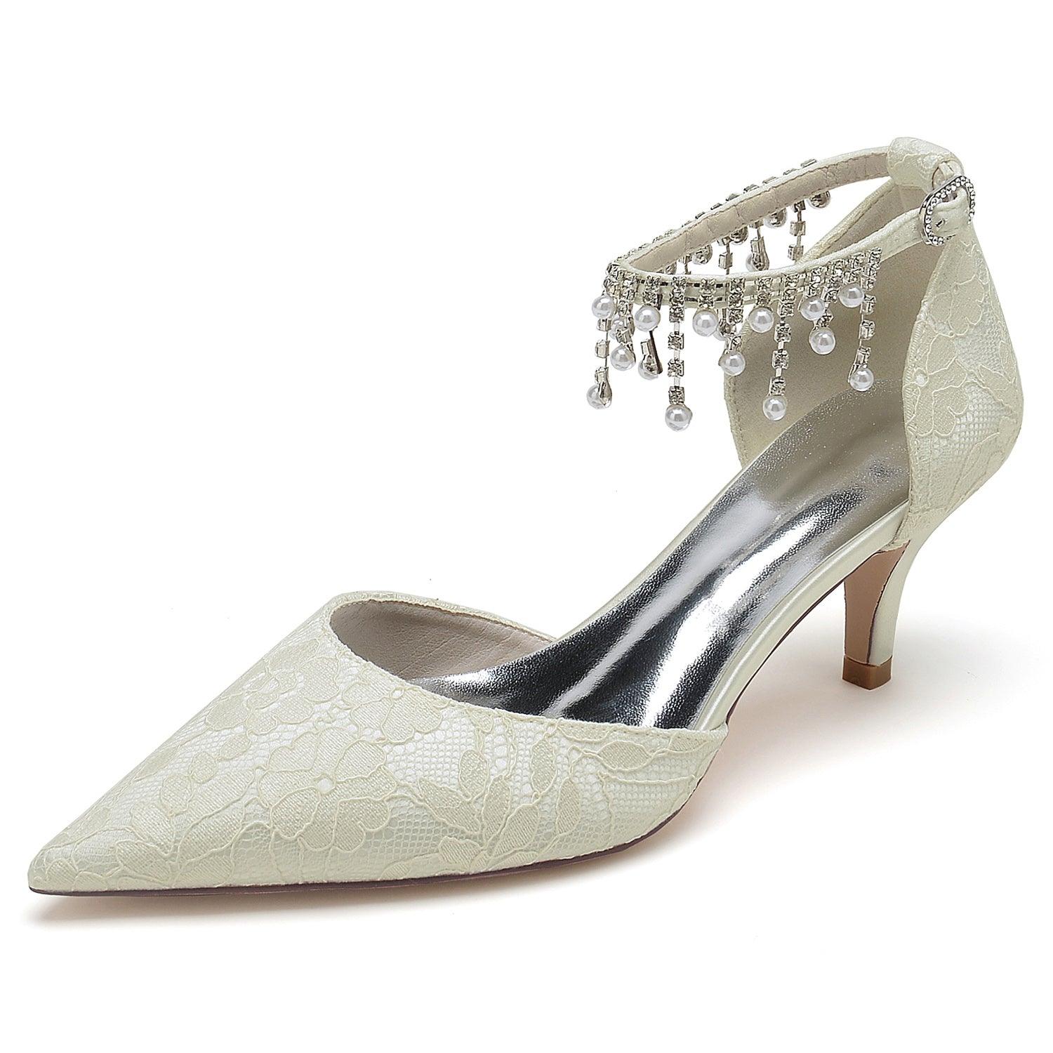 Stiletto Heel 6cm Lace Shoes CK0201