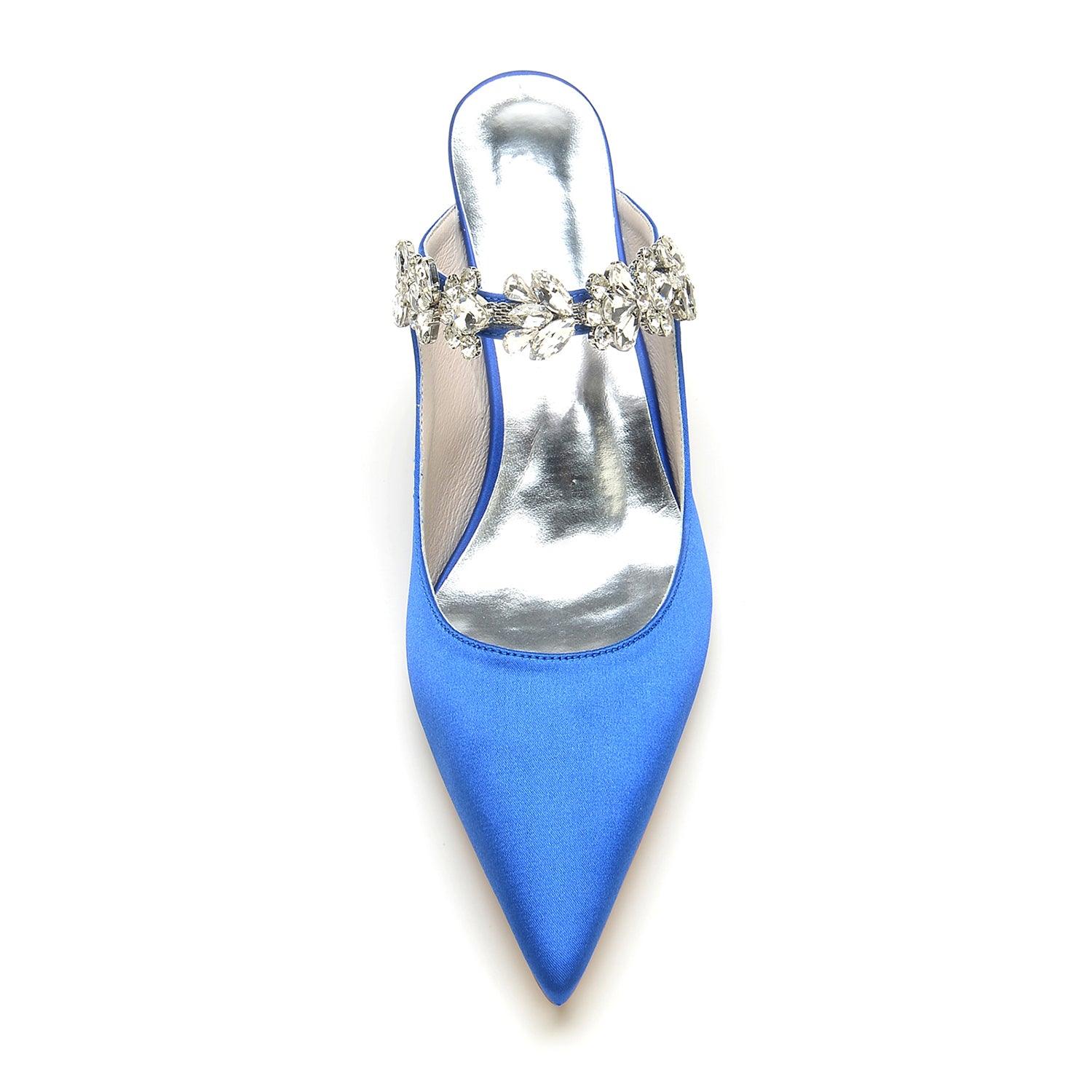 Stiletto Heel 6cm Silk-Like Shoes CK0360