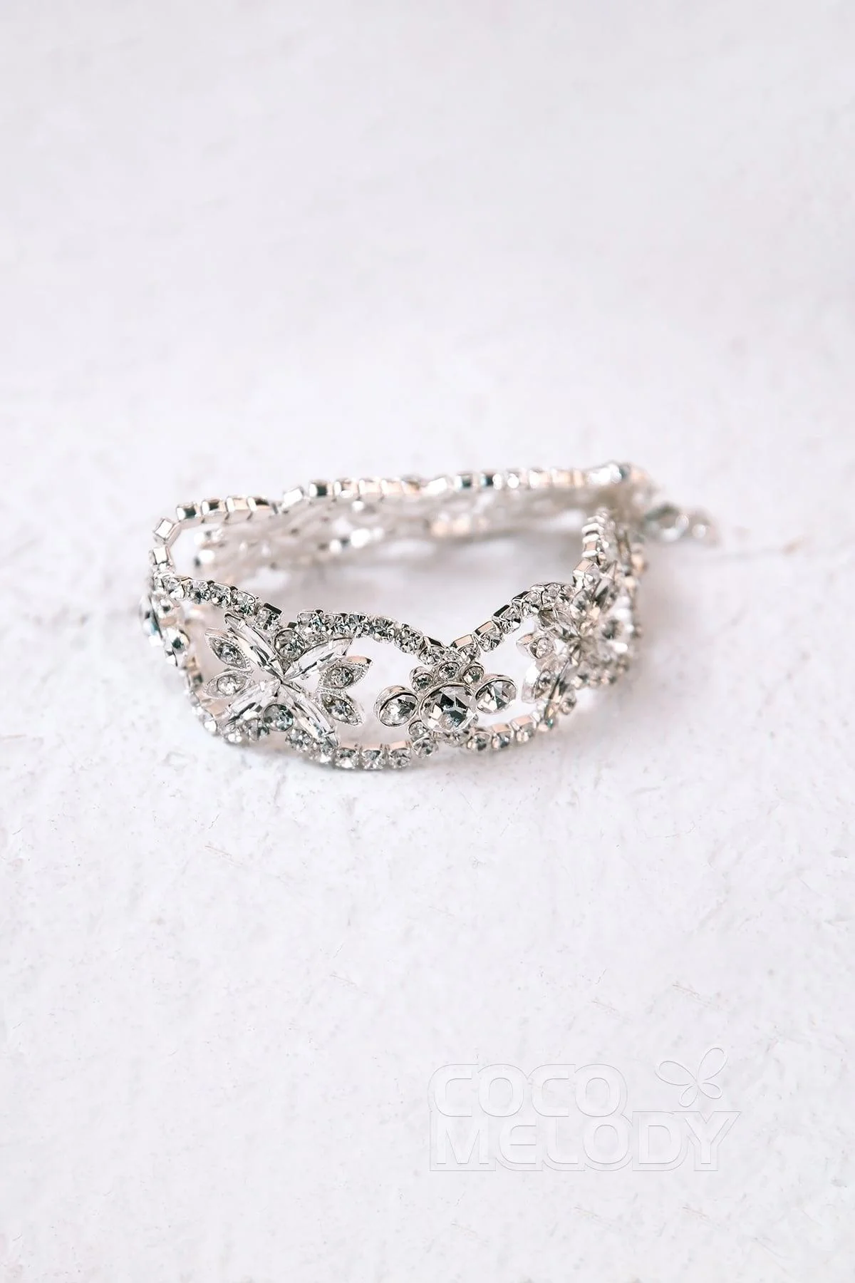Luxurious Alloy and Zircon Wedding Bracelets HL17010