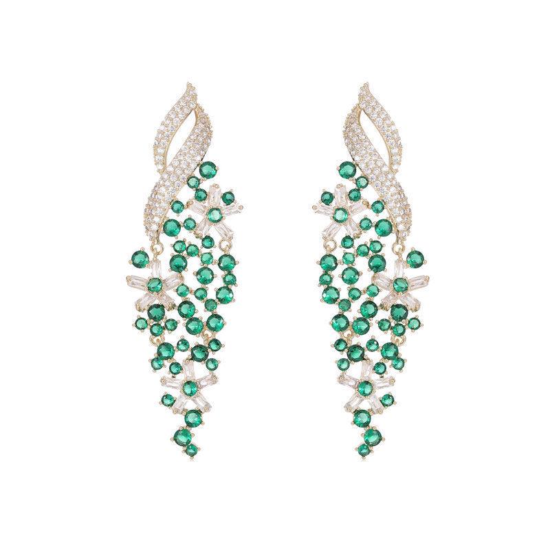 S925 Silver needle flower earrings 722709490960