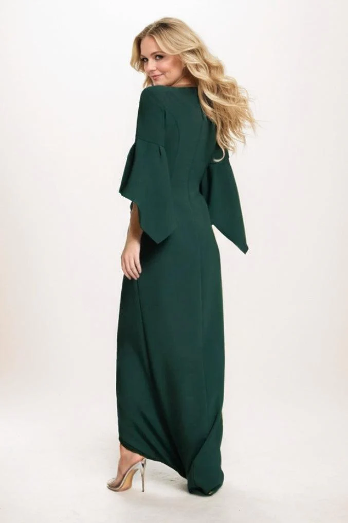 Sheath Maxi Elastic Cloth Mother Of The Bride Dress CM0294