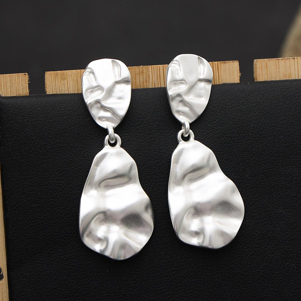 Drop-shaped percussion top fashion earrings 675009716085