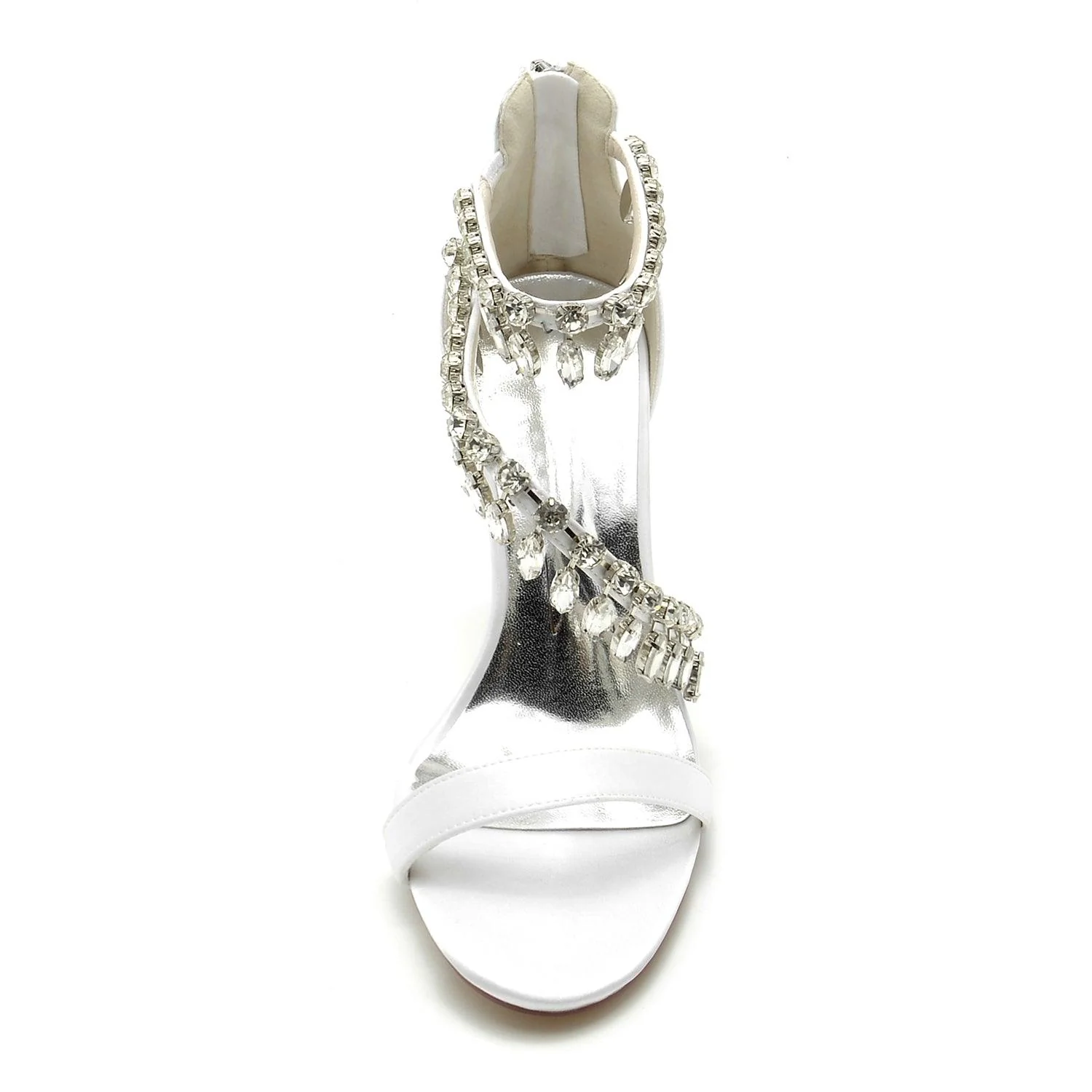Stiletto Heel 9.5cm Silk-Like Shoes CK0332