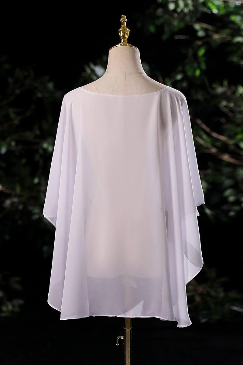 Chiffon Shawl with CJ0114