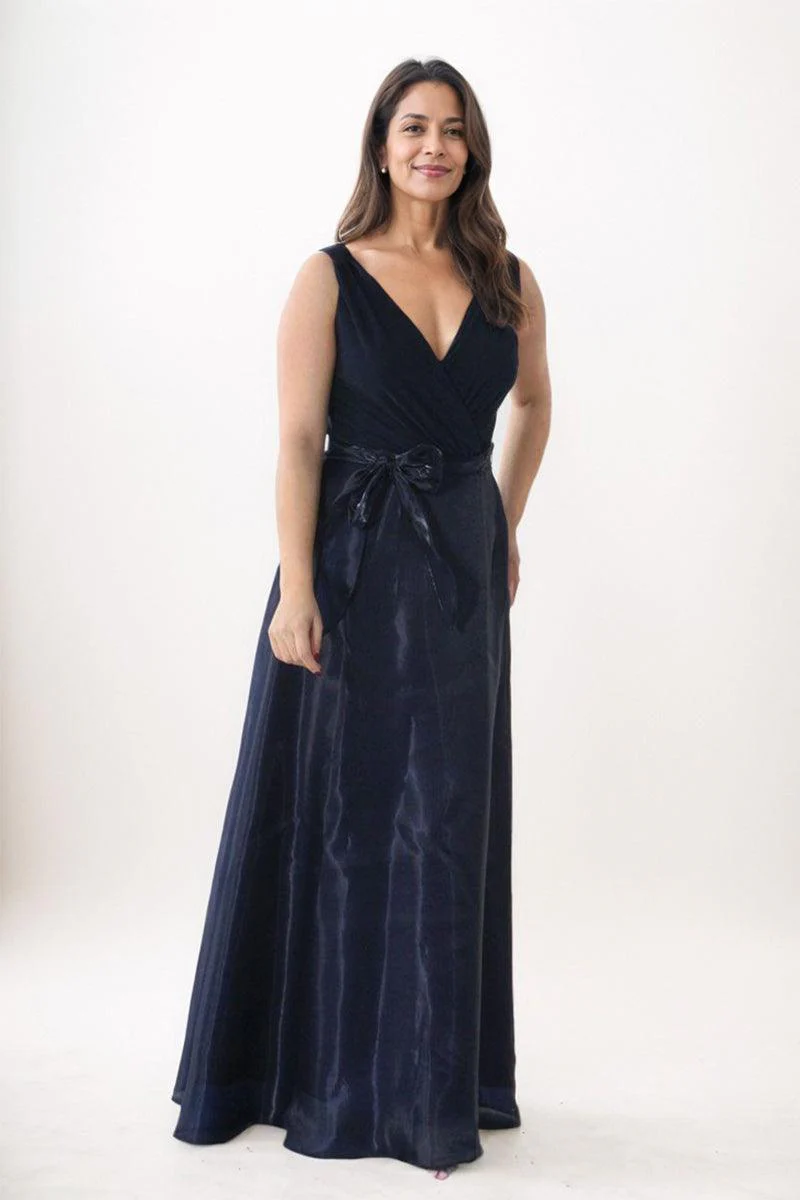 A-line Maxi Chiffon Organza Mother Dress CM0229