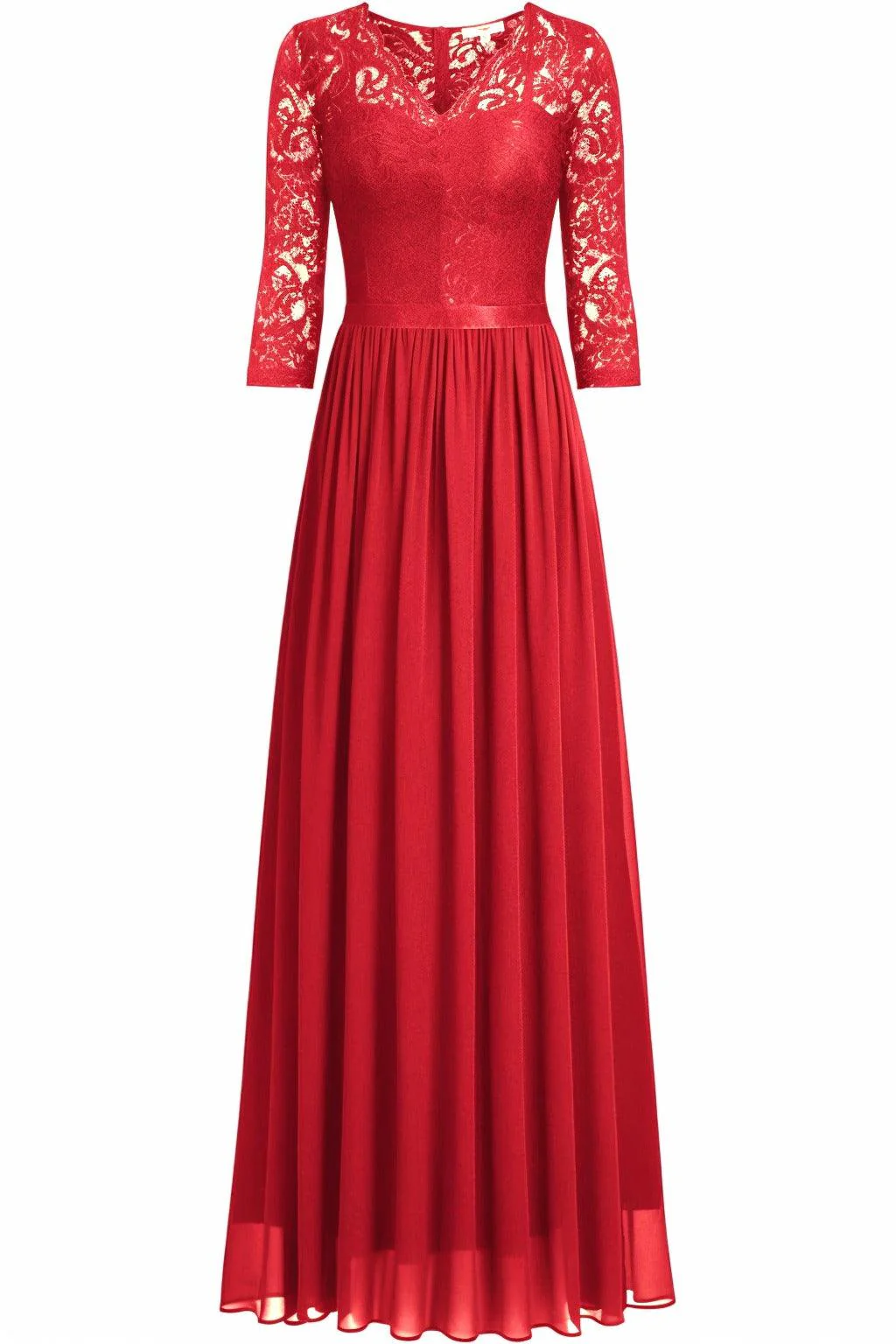 A-Line Floor Length Chiffon Prom Dress CS0421
