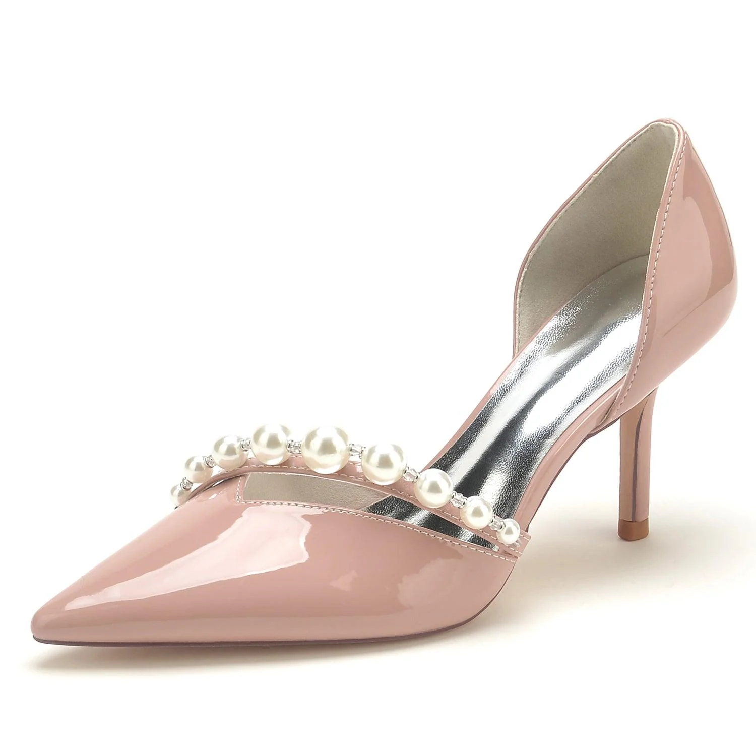 Stiletto Heel 8.5cm Patent Leather Shoes CK0176