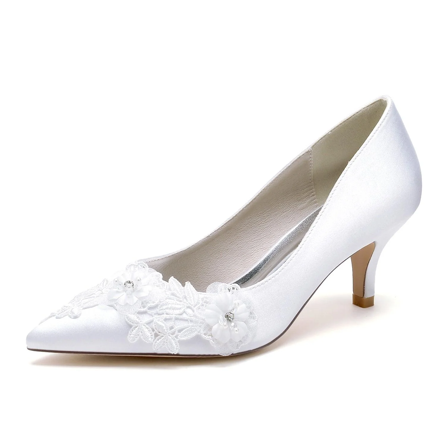Stiletto Heel 6cm Silk-Like Shoes CK0480