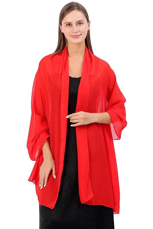 Chiffon Shawl with CJ0100