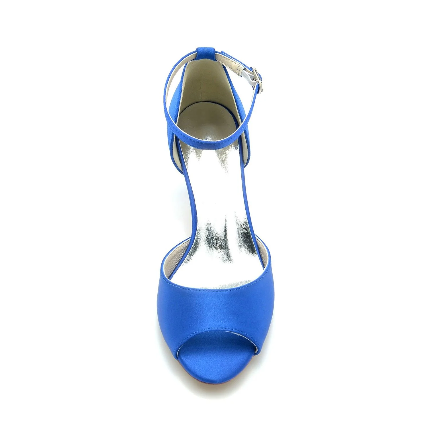 Blue Satin Heels CK0305