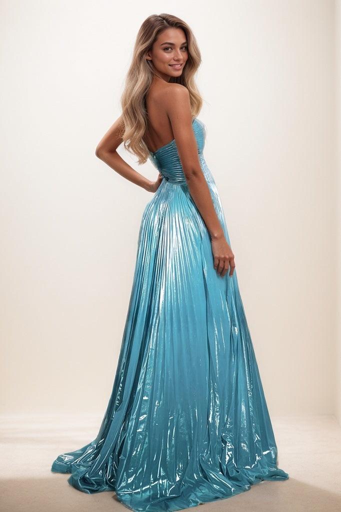 Sparkle Sweetheart Outcut Sleeveless Prom Dresses CS0830