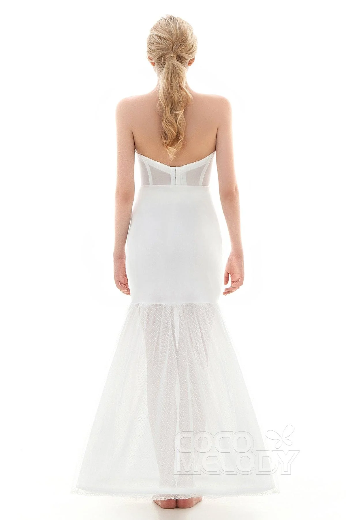 Mermaid Floor-Length 1 Hoop Wedding Petticoats CP0016009
