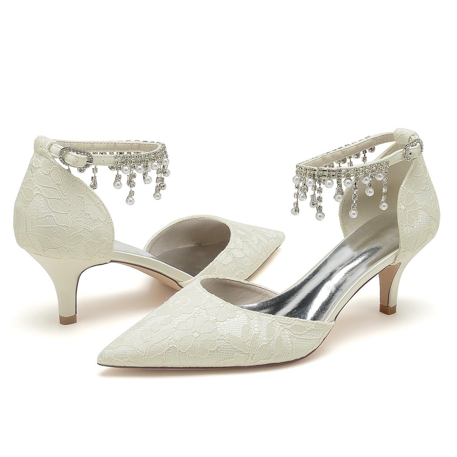 Stiletto Heel 6cm Lace Shoes CK0201