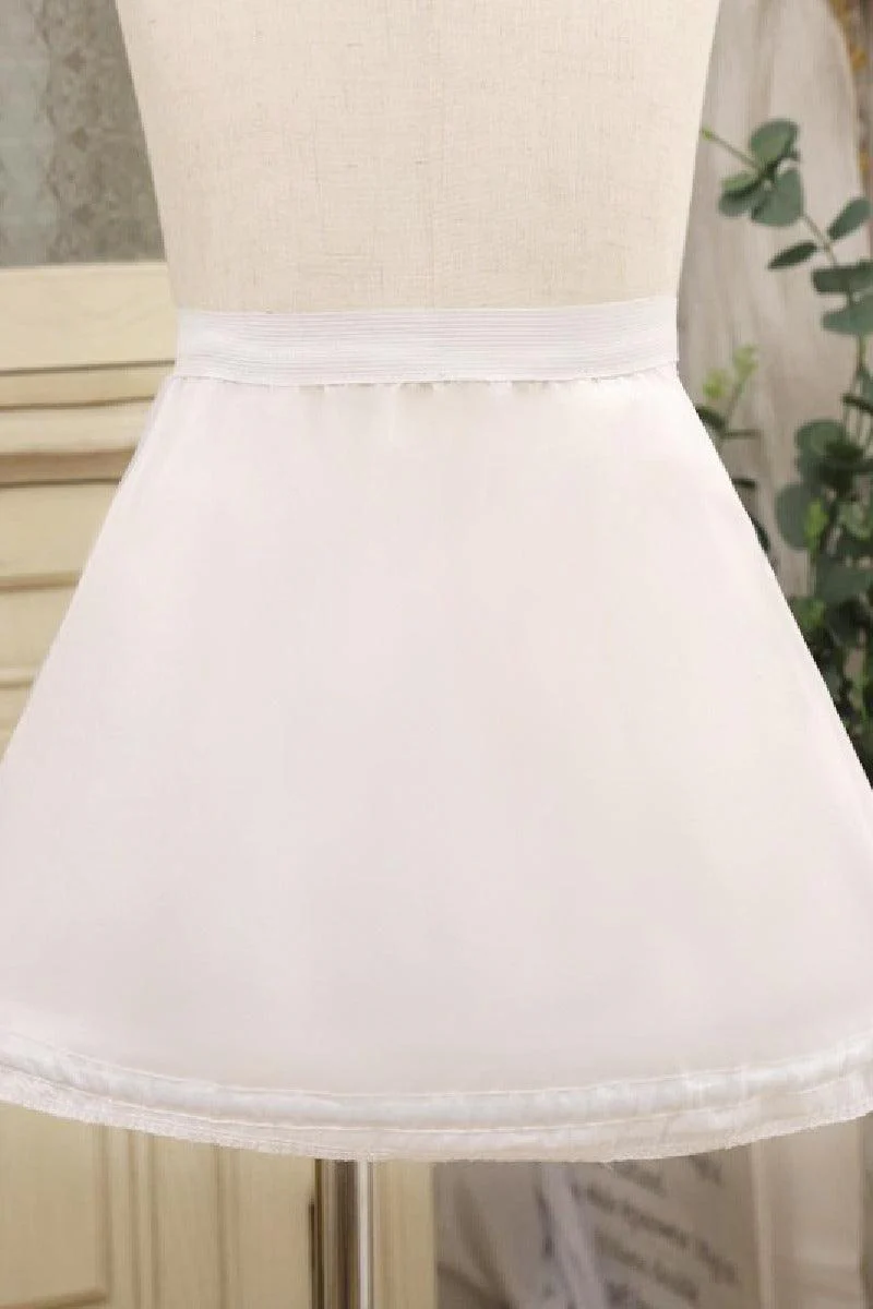 Children Ball Gown Slip Floor-Length Petticoats For Party/Wedding 782765246450