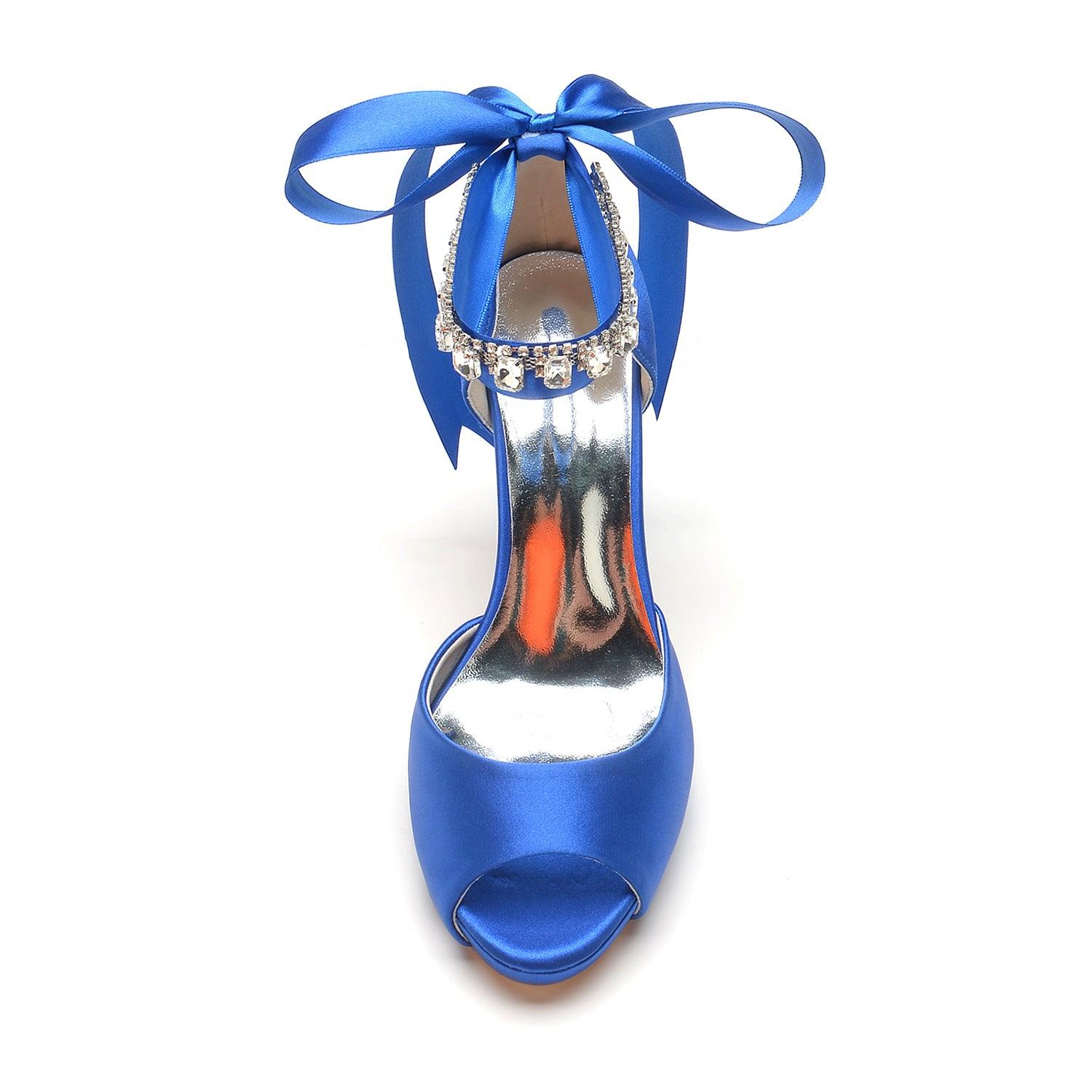 Stiletto Heel 10cm Silk-Like Shoes CK0353