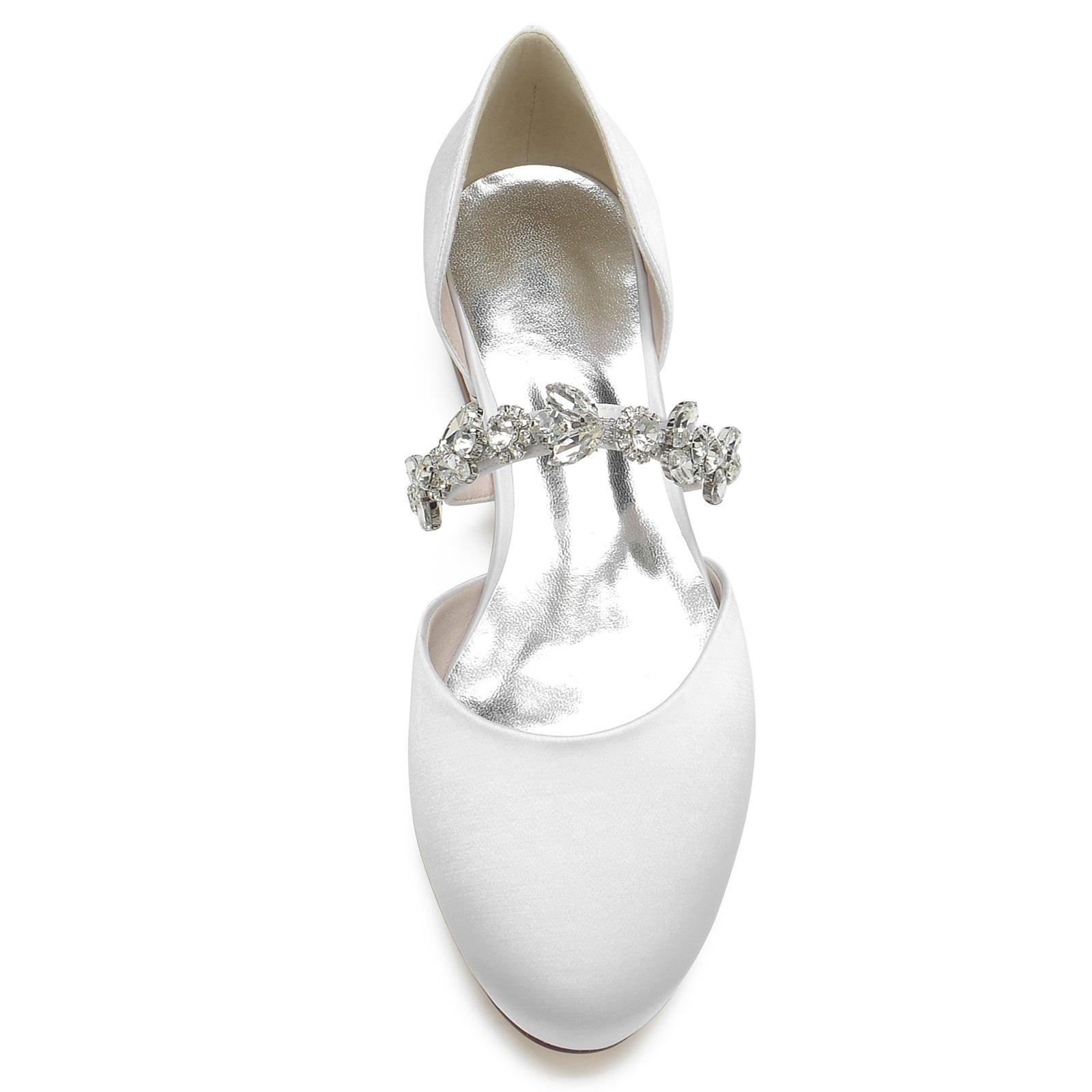 Flat Heel 2.5cm Silk-Like Shoes CK0289