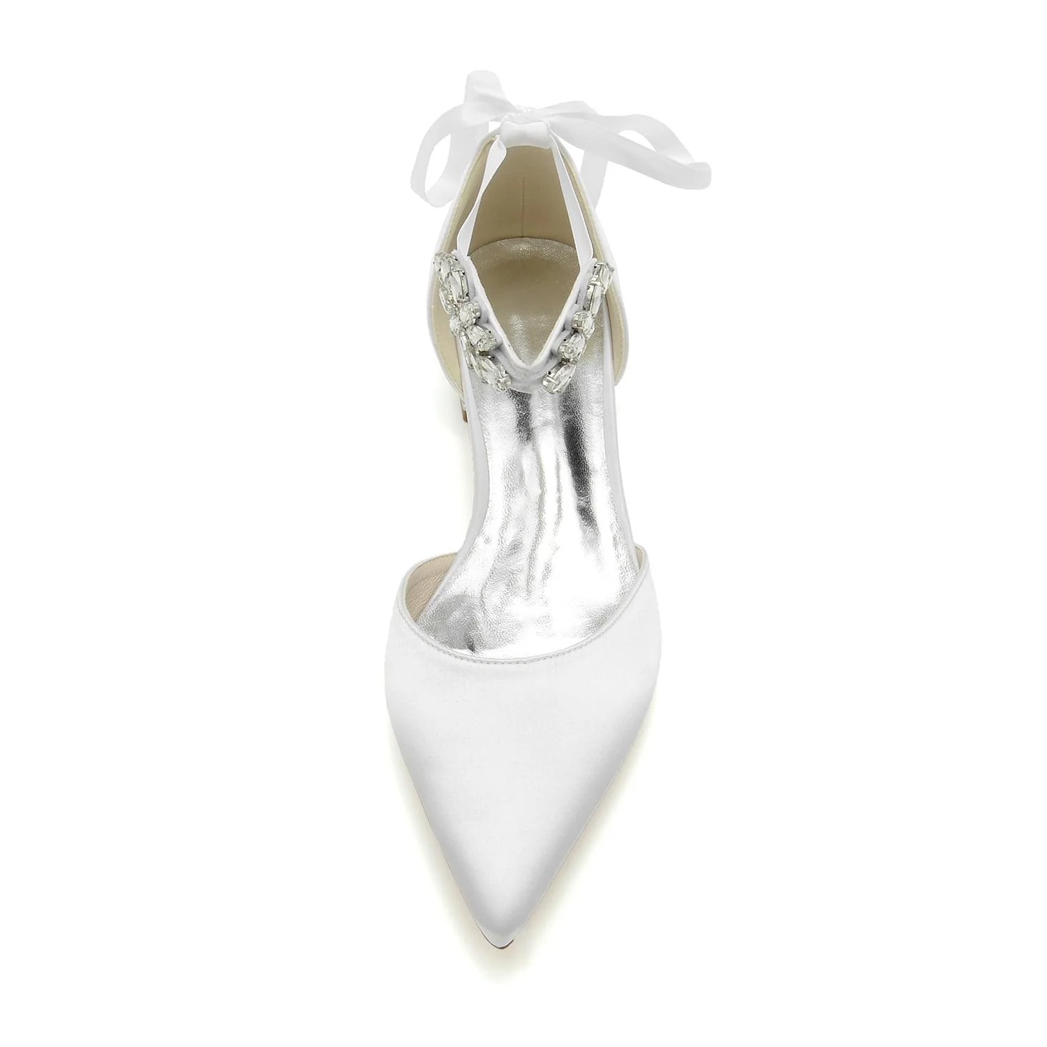 Flat Heel 2.5cm Silk-Like Shoes CK0364