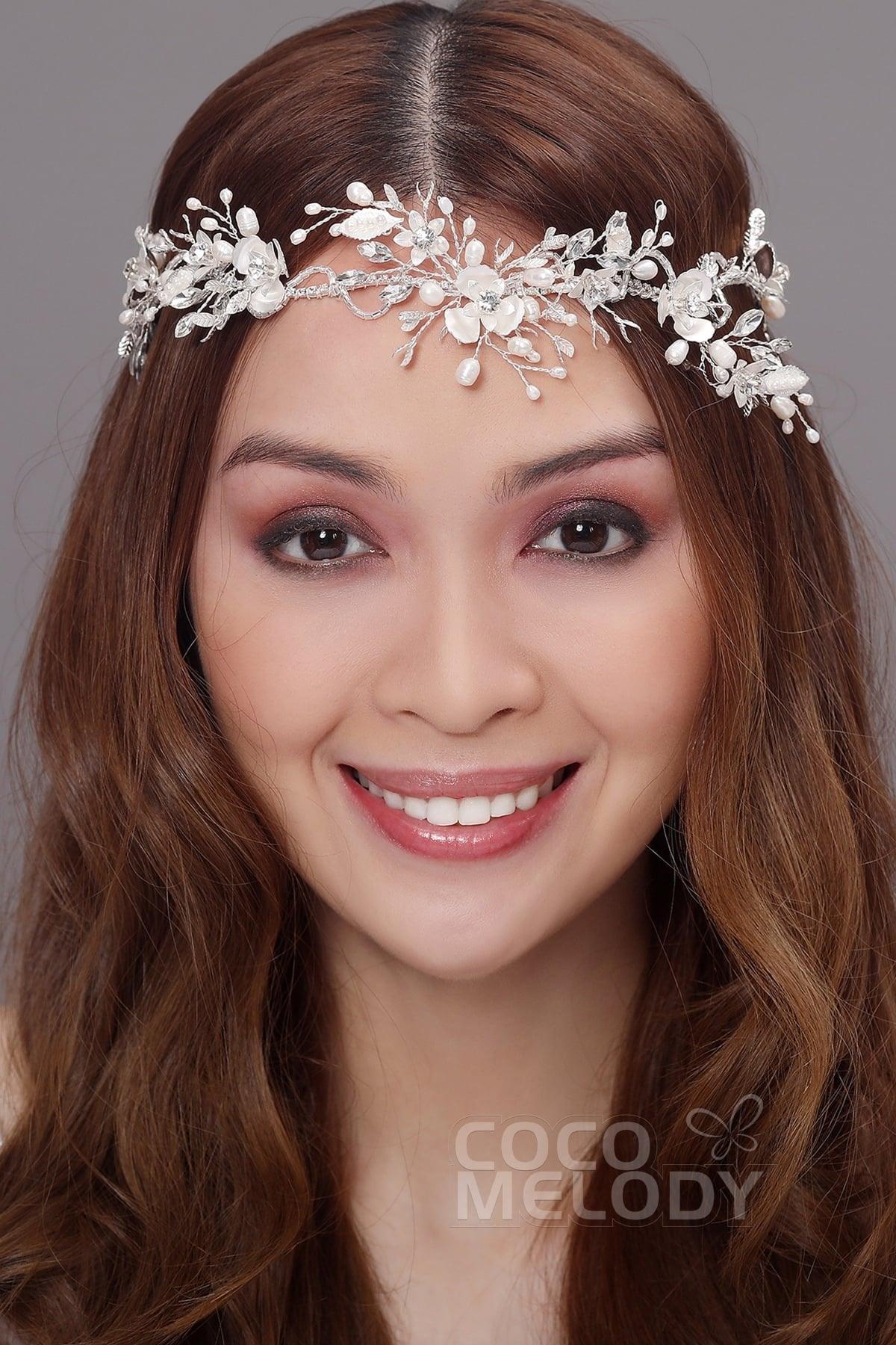 Latest Alloy Headpiece with Imitation Pearl AH17038