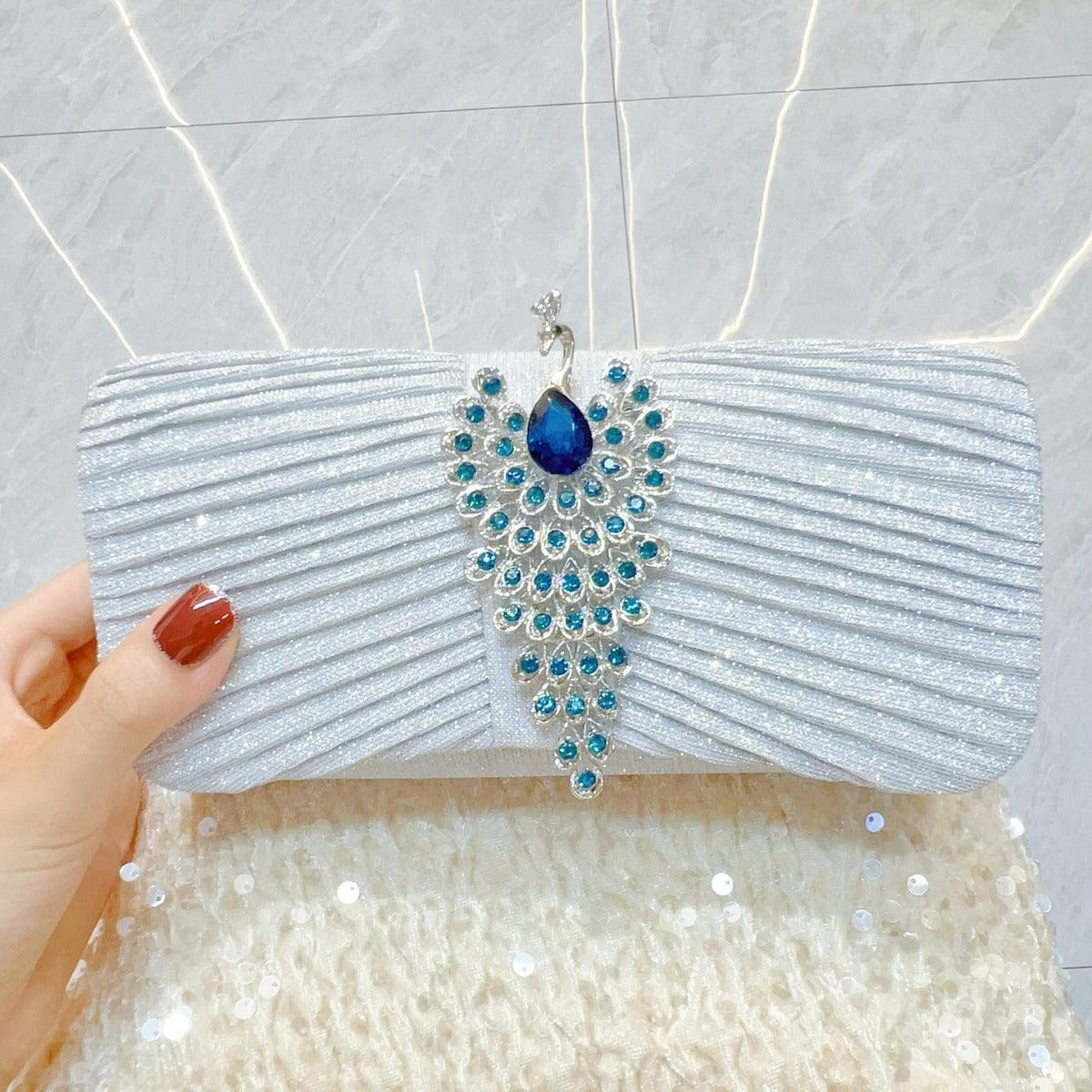 One-shoulder diagonal mini bag Women's dress bag Dinner bag 810660945468