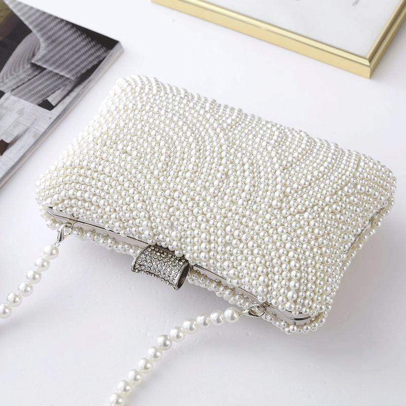 Pearl clutch Evening clutch bag 573306770416
