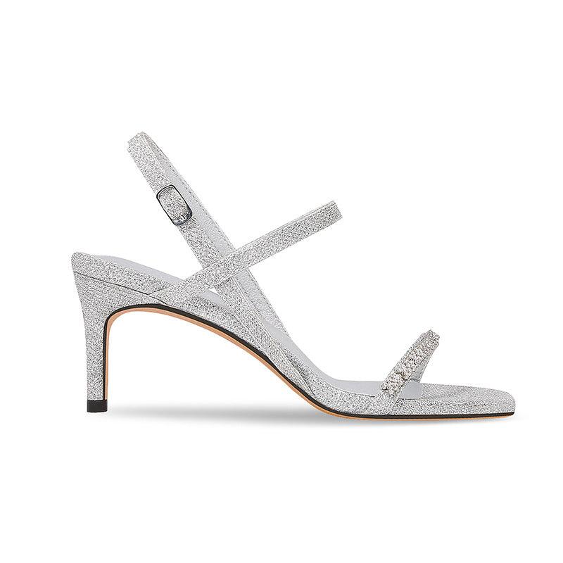 Stiletto heel Sandals Rhinestone Ankle Strap Shoes 765387738702