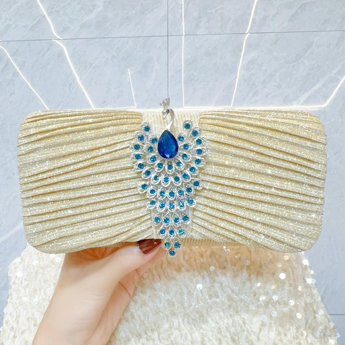 One-shoulder diagonal mini bag Women's dress bag Dinner bag 810660945468