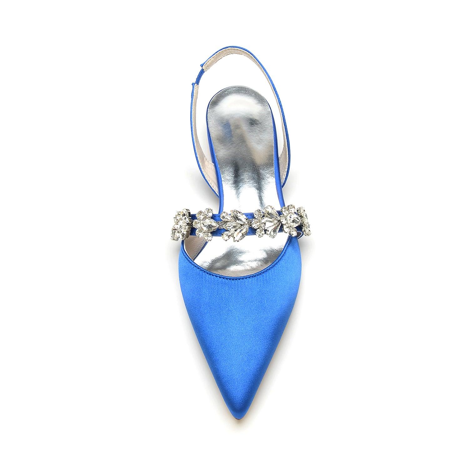 Flat Heel 2.5cm Silk-Like Shoes CK0362