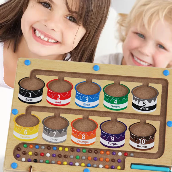 MagnetLearn Montessori Toy - Learn through Magnetic Baby Game