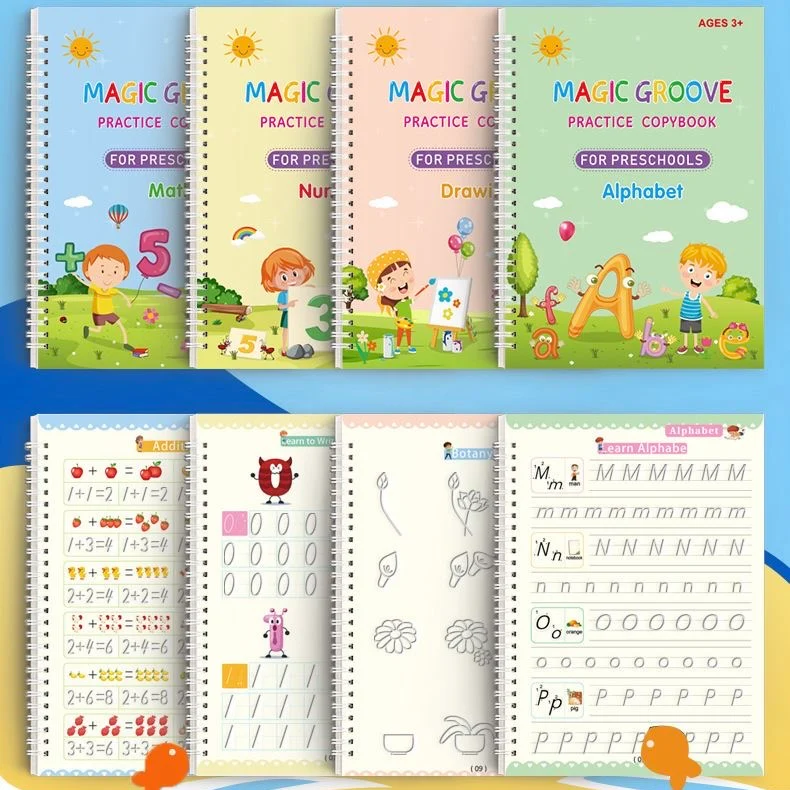WriteEase Reusable Practice Books