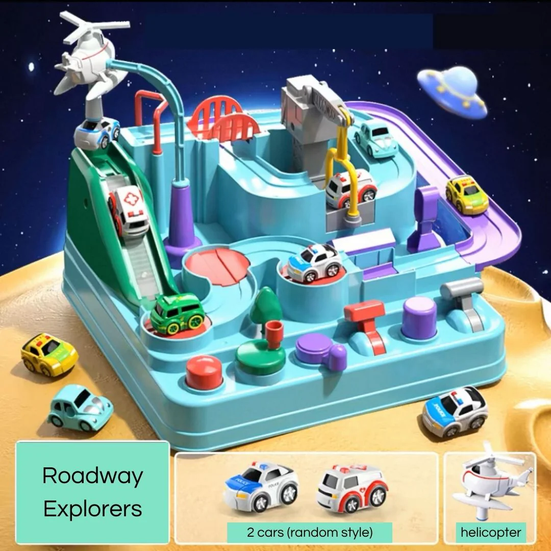 Roadway Explorers Car Toy Set