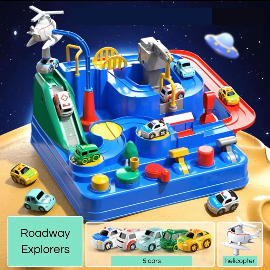Roadway Explorers Car Toy Set