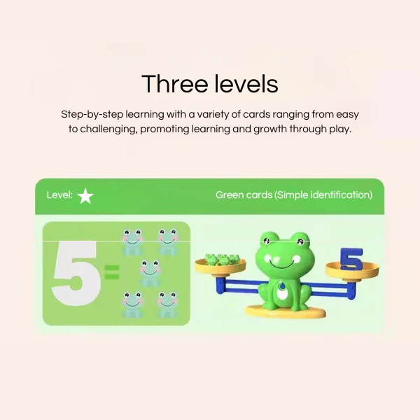 FrogBalance Baby Math Toy