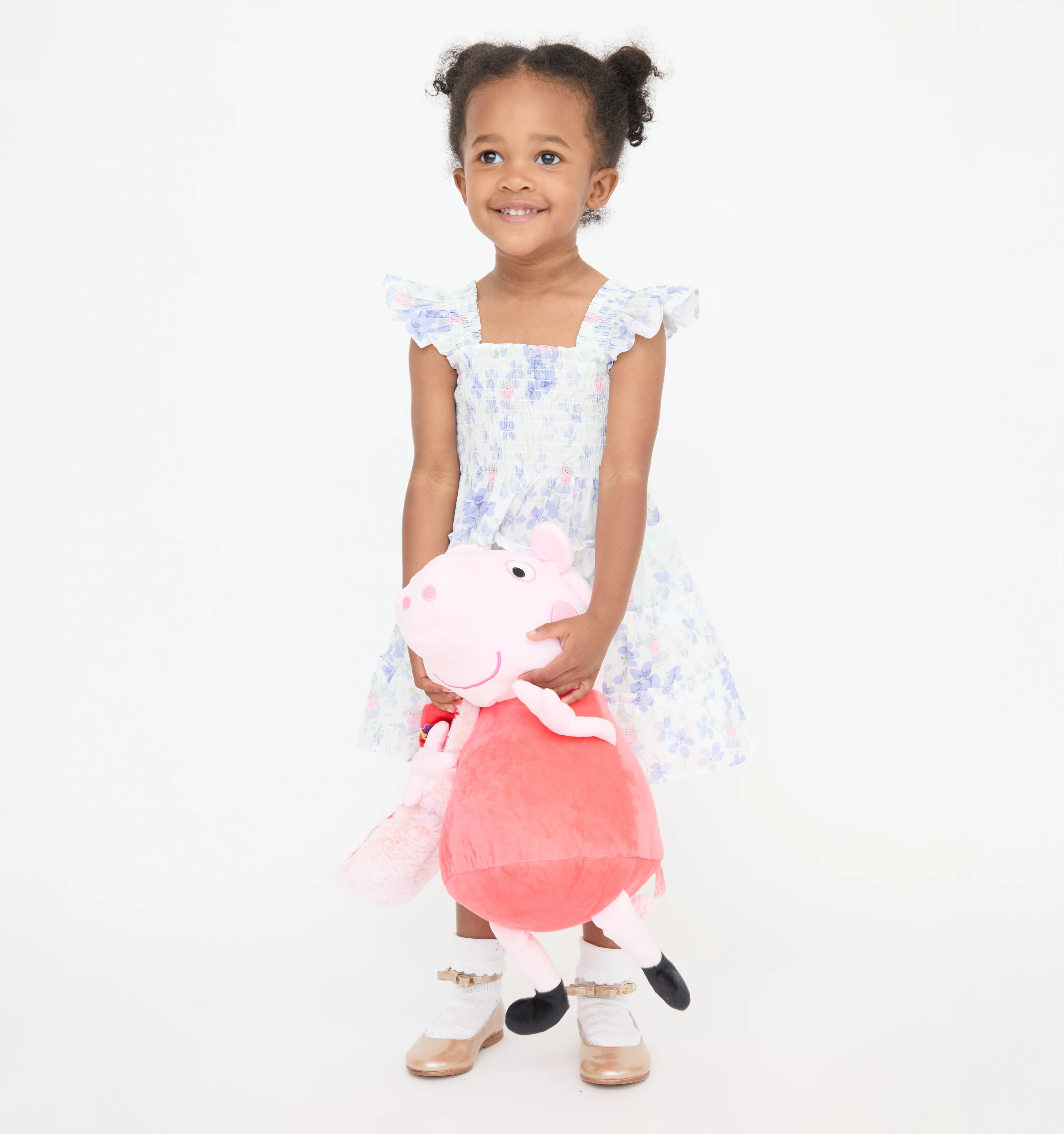 The Peppa Pig Baby Ellie Nap Dress - Lilac Floral
