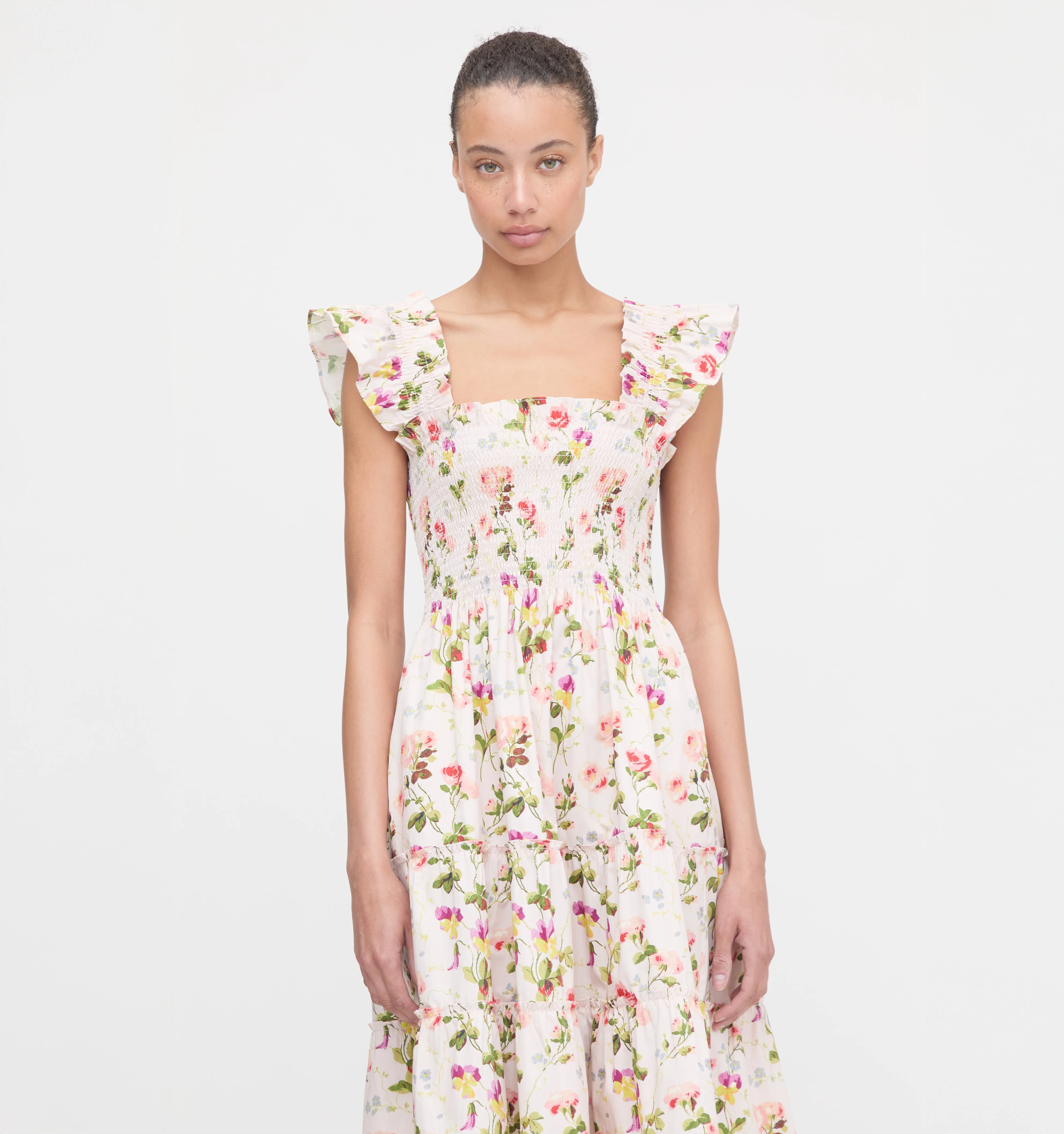 The Ellie Nap Dress - Pink Bluebonnet