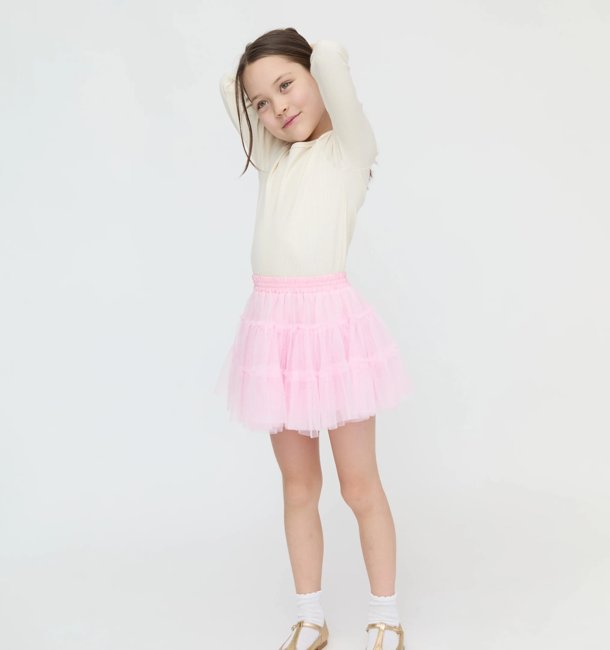 The Tiny Spencer Skirt - Pink Tulle