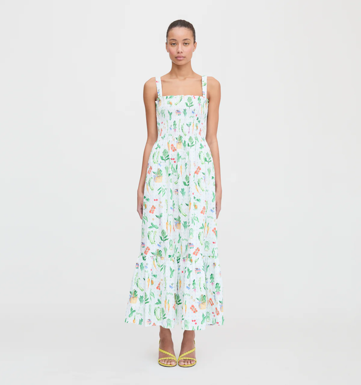 The Anjuli Nap Dress - Farmer's Market