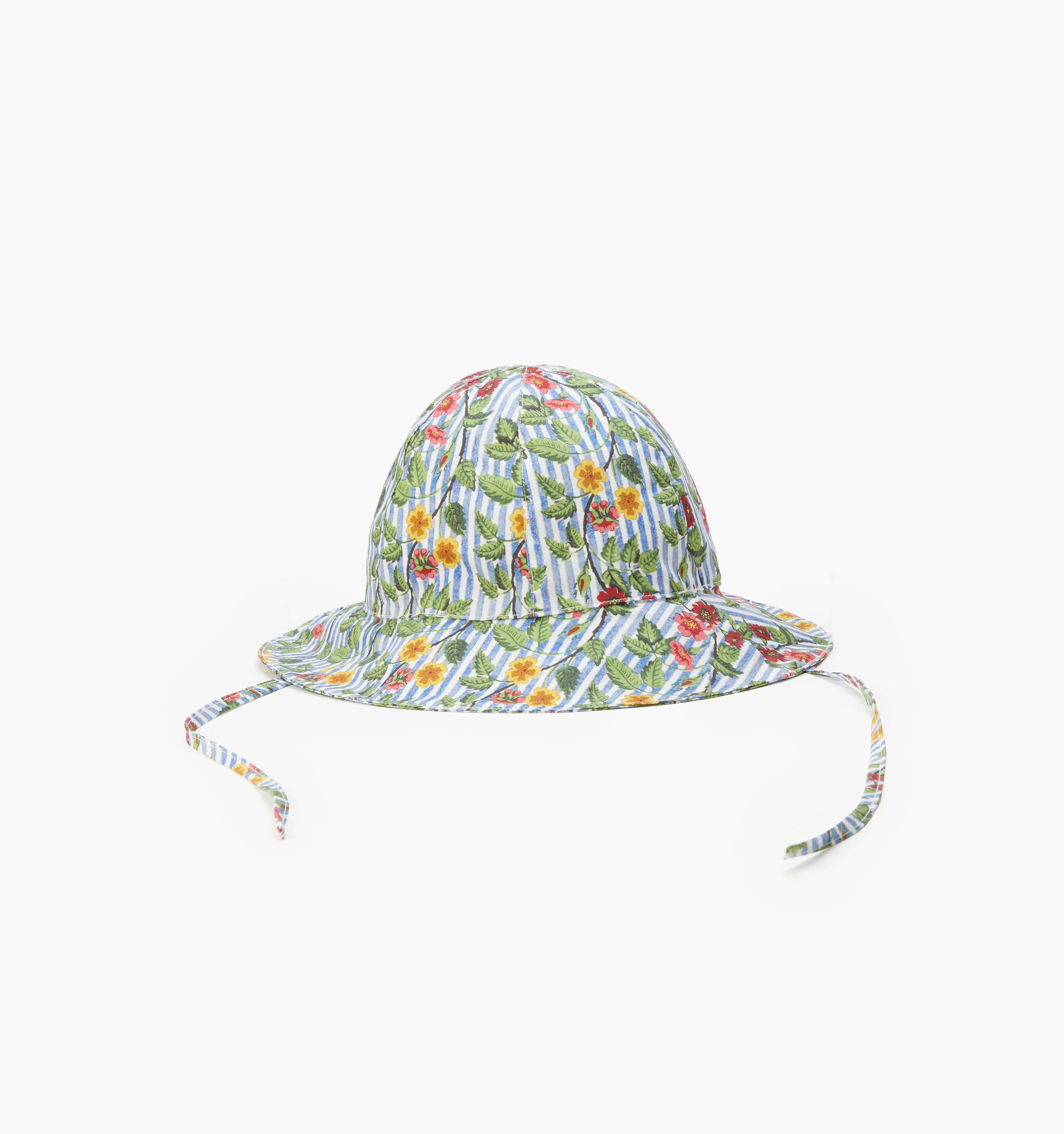 The Baby Sunhat - Geranium Stripe