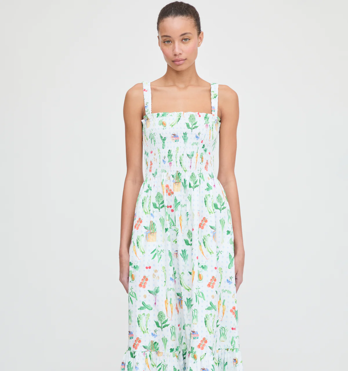 The Anjuli Nap Dress - Farmer's Market