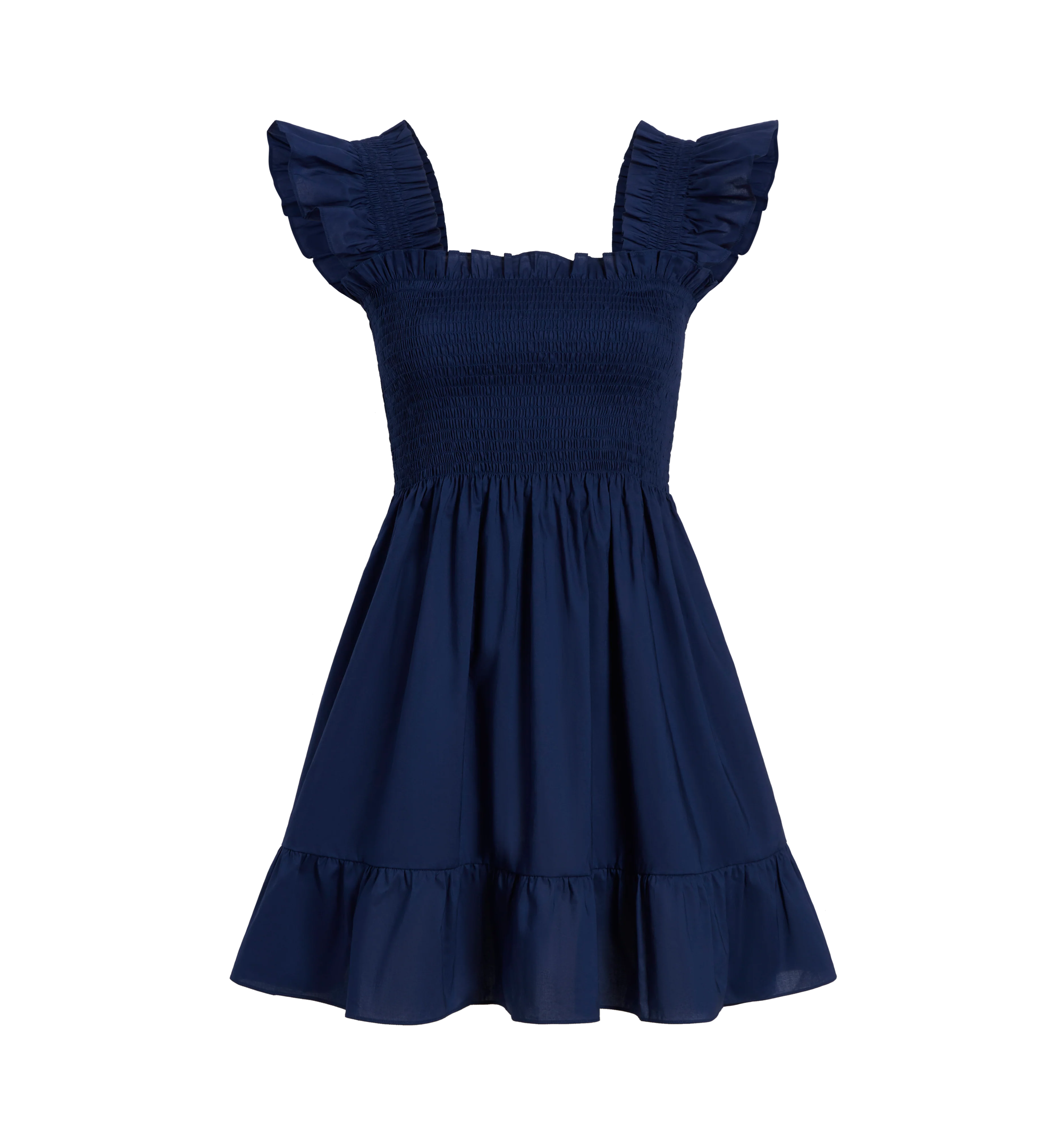 The Elizabeth Nap Dress - Navy Cotton