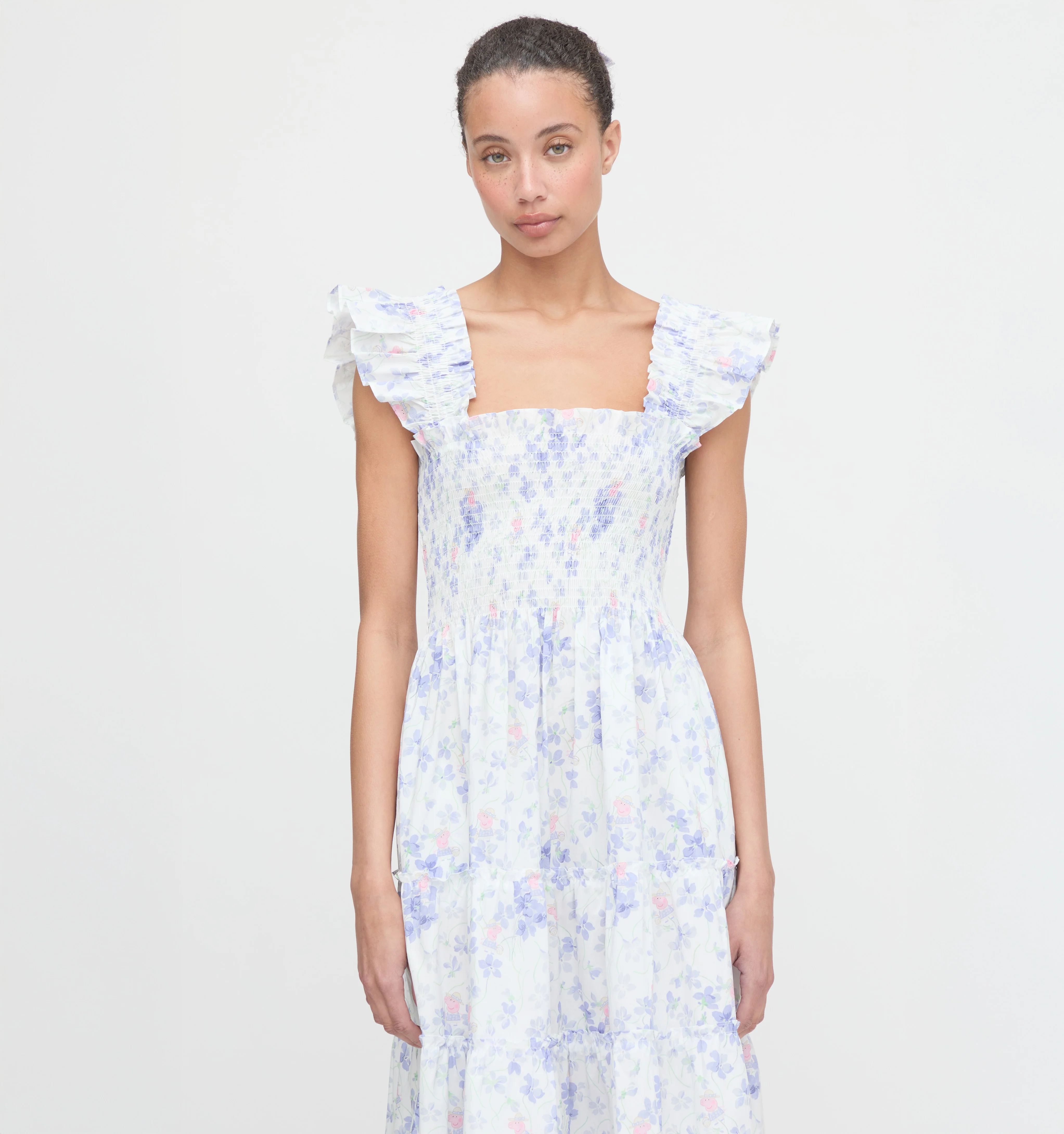 The Peppa Pig Ellie Nap Dress - Lilac Floral