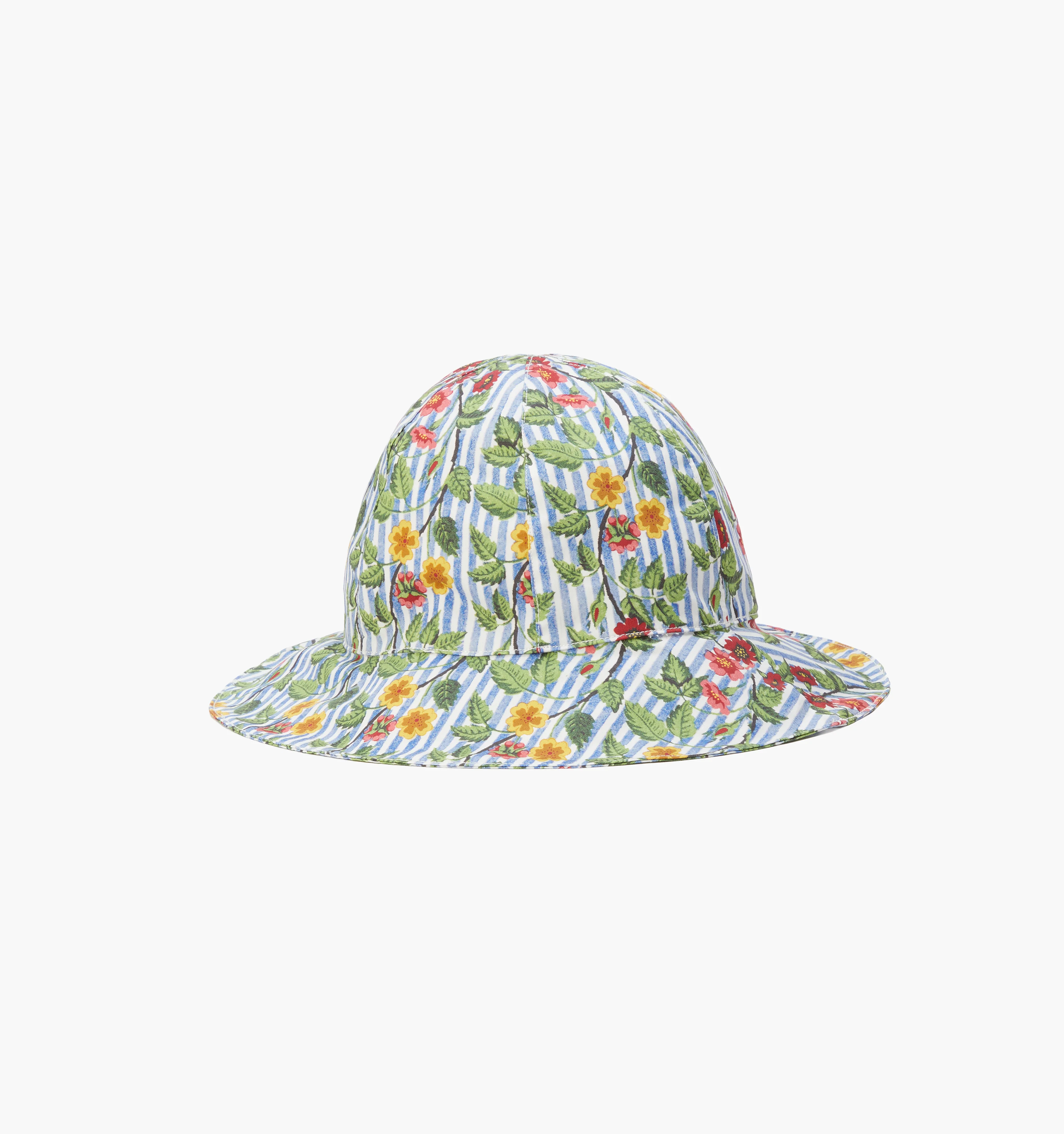 The Baby Sunhat - Geranium Stripe