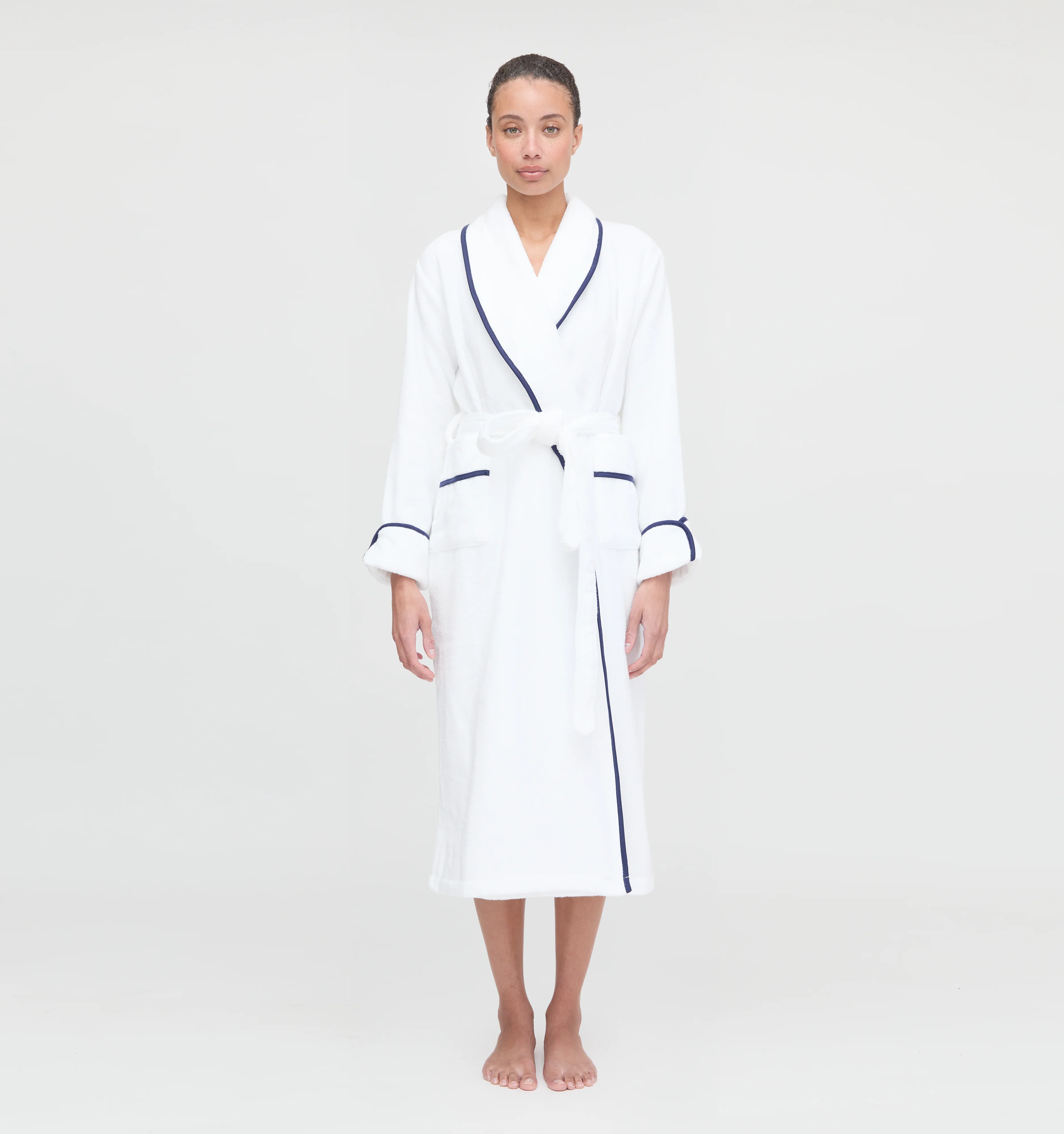 The Hotel Robe - Navy