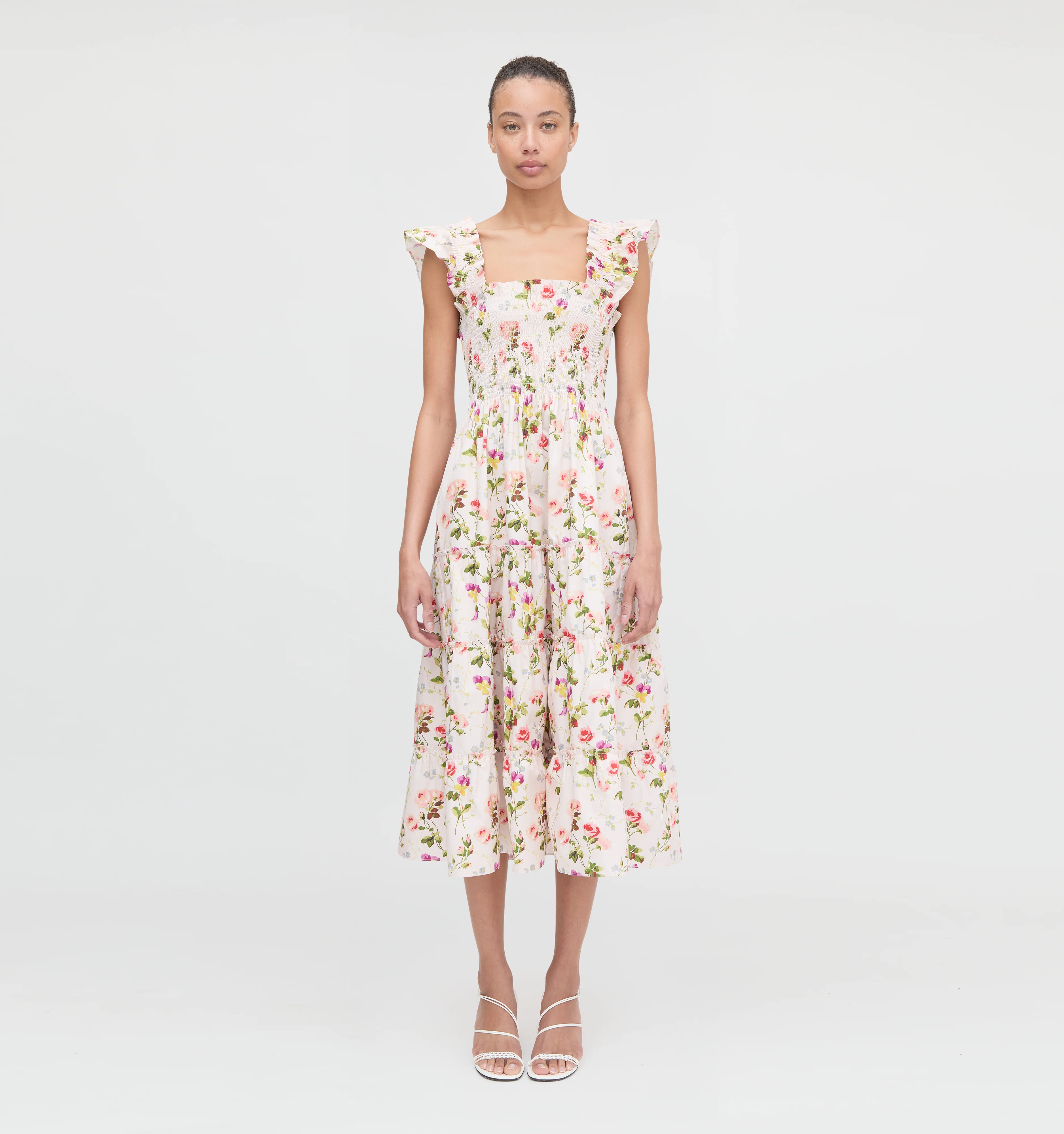 The Ellie Nap Dress - Pink Bluebonnet