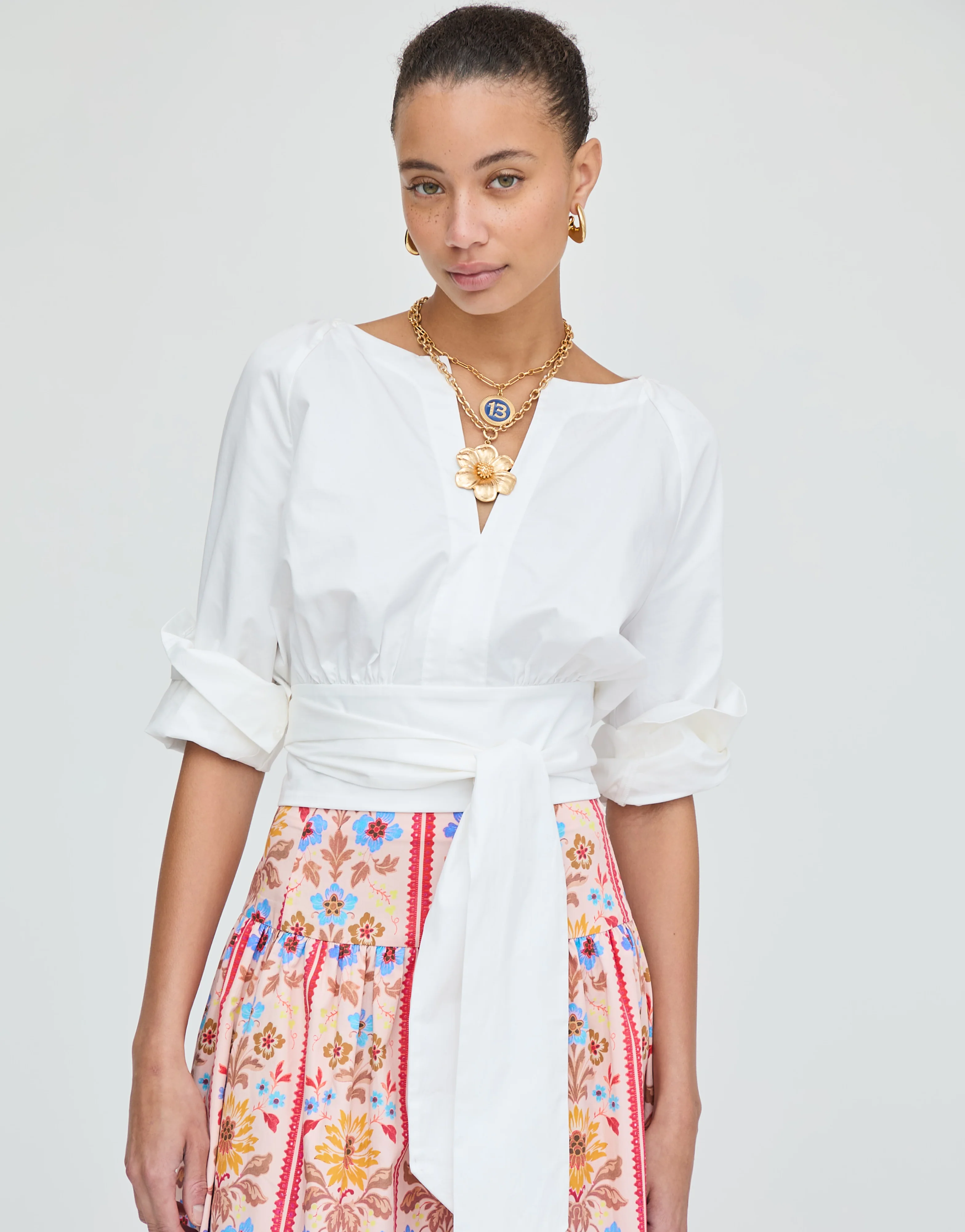 The Giada Top - White