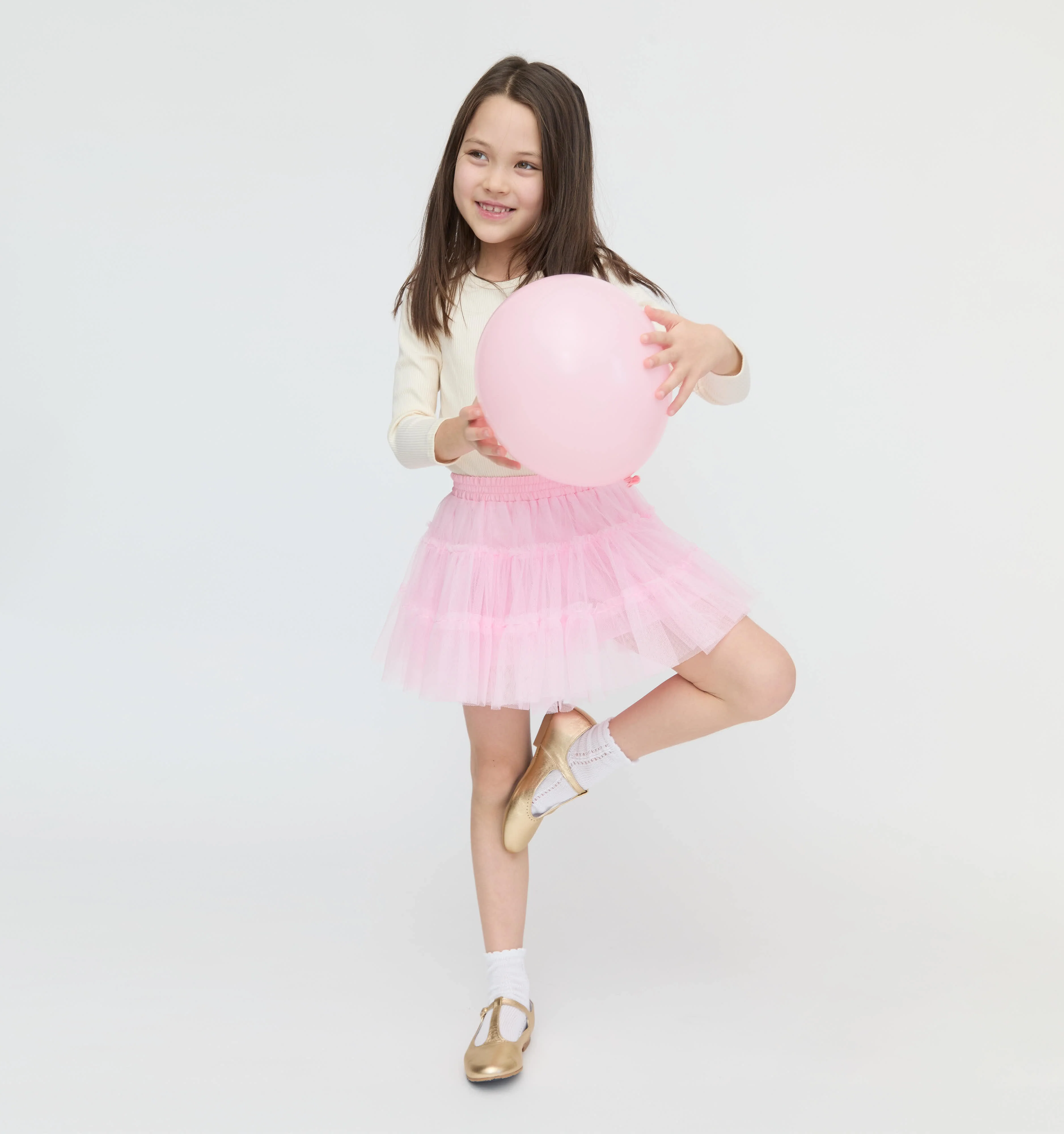 The Tiny Spencer Skirt - Pink Tulle