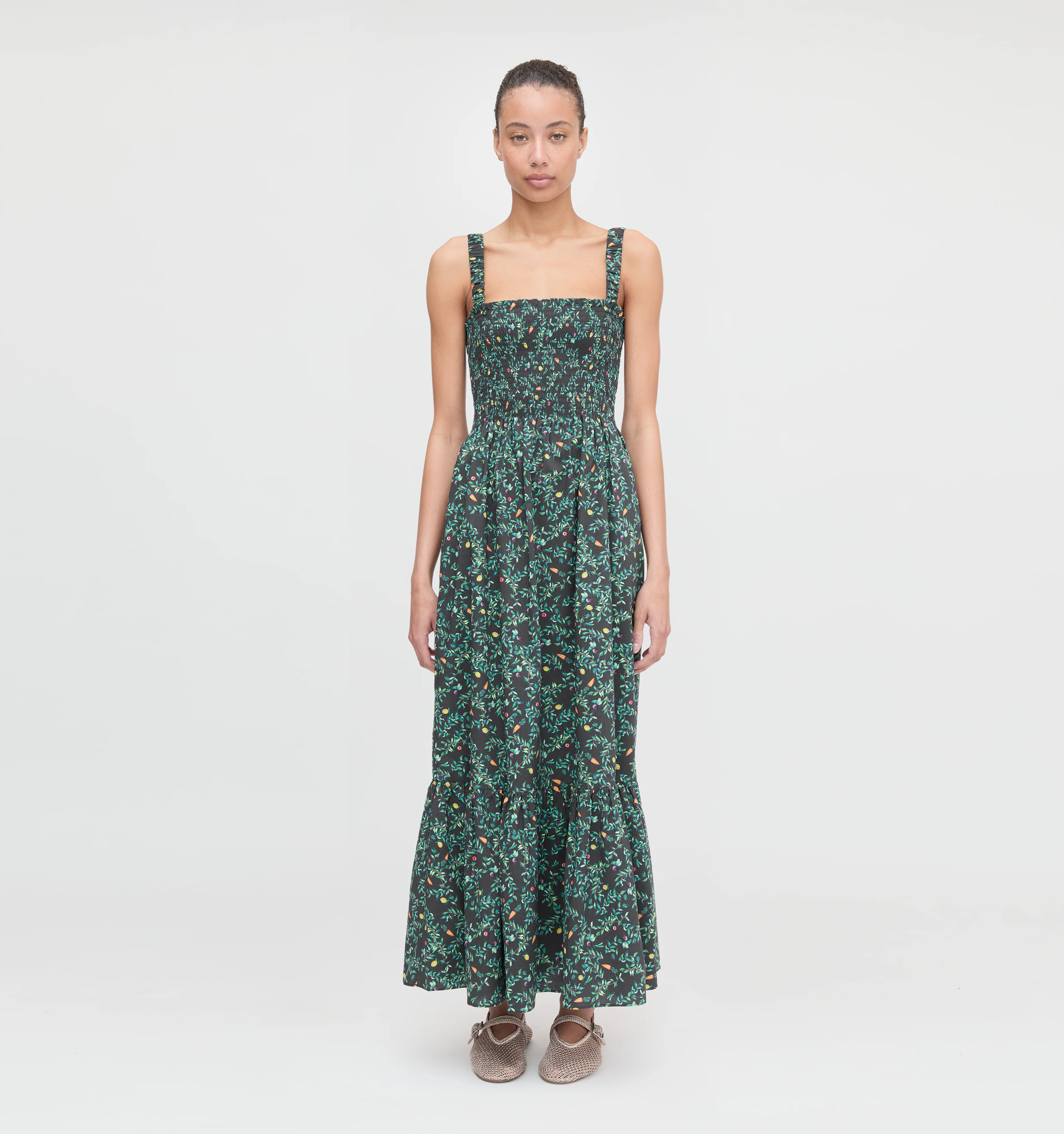 The Anjuli Nap Dress - Midnight Garden