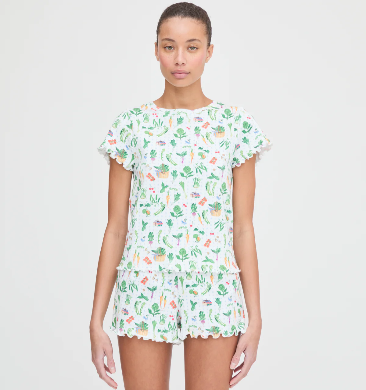 The Nina Pajama Set - Farmer's Market
