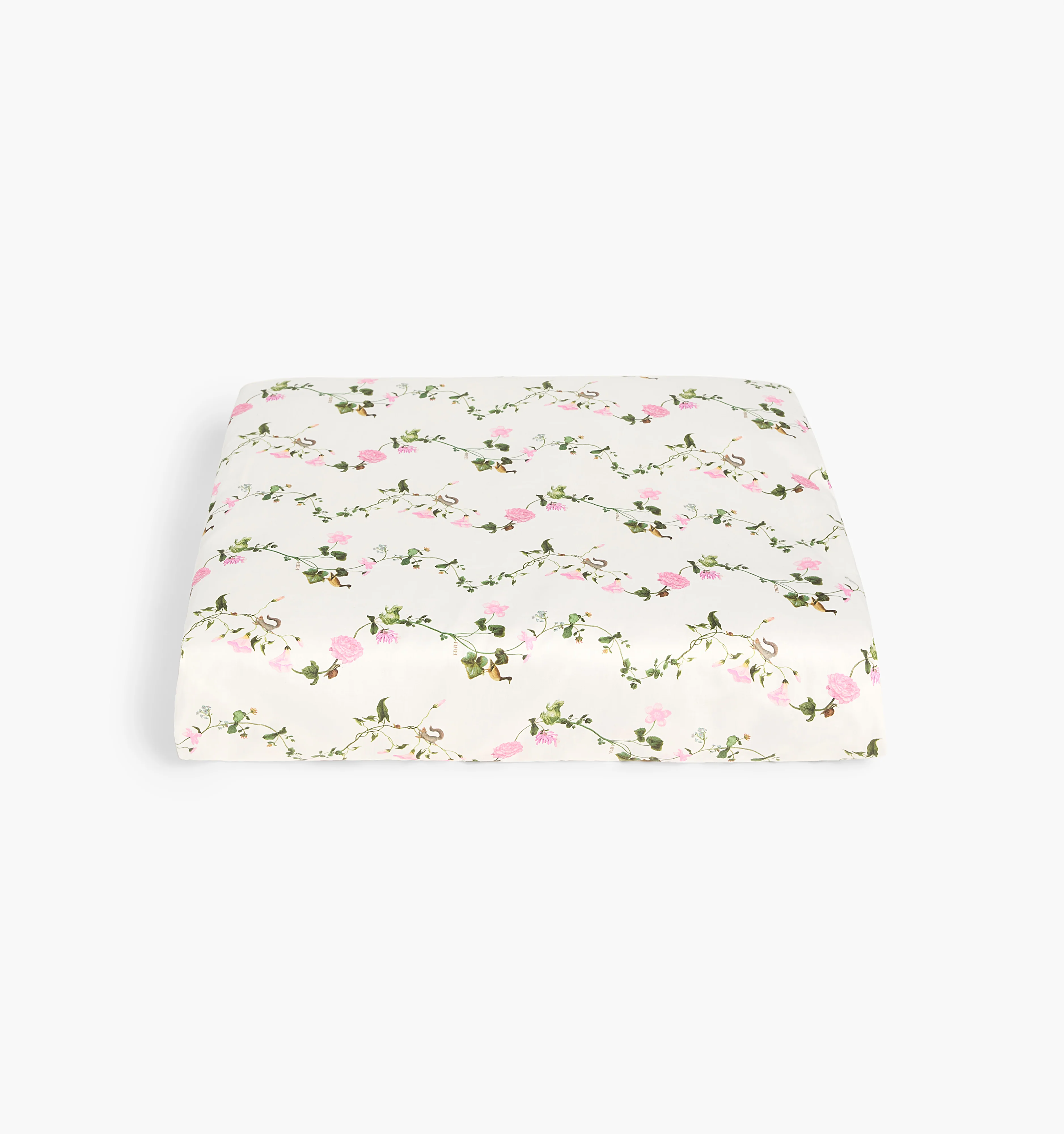 The Fitted Sheet - Pink Pond Floral